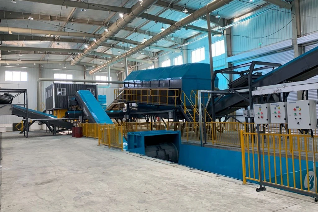 Municipal Waste Shredder Machine