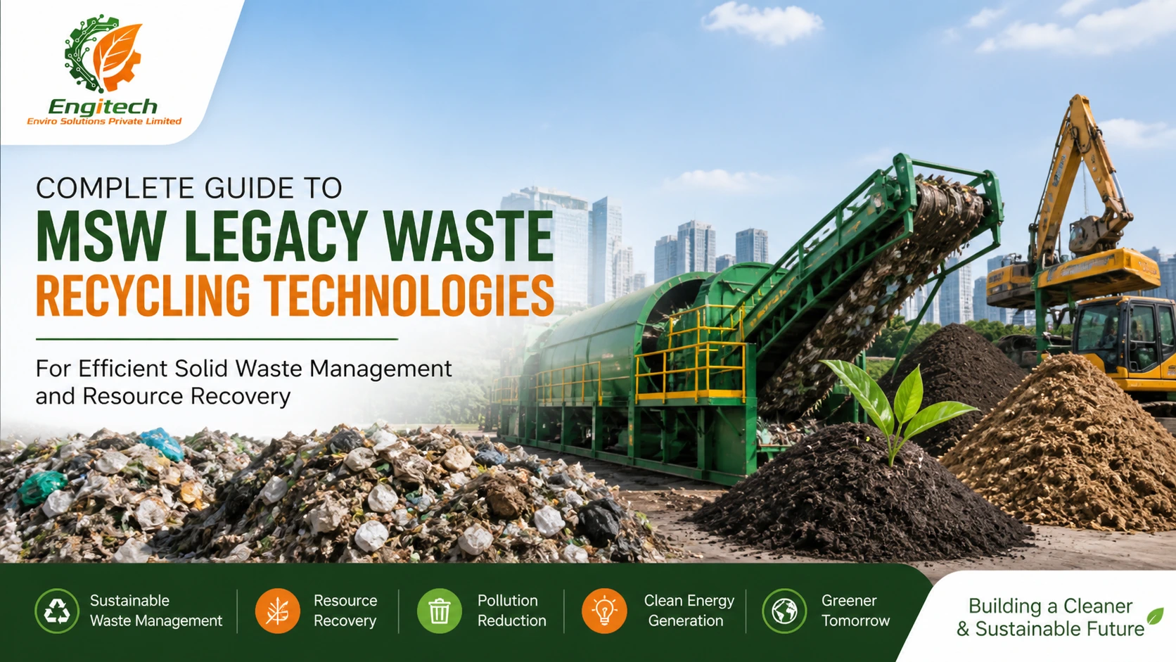You are currently viewing Complete Guide to MSW Legacy Waste Recycling Technologies for Efficient Solid Waste Management and Resource Recovery