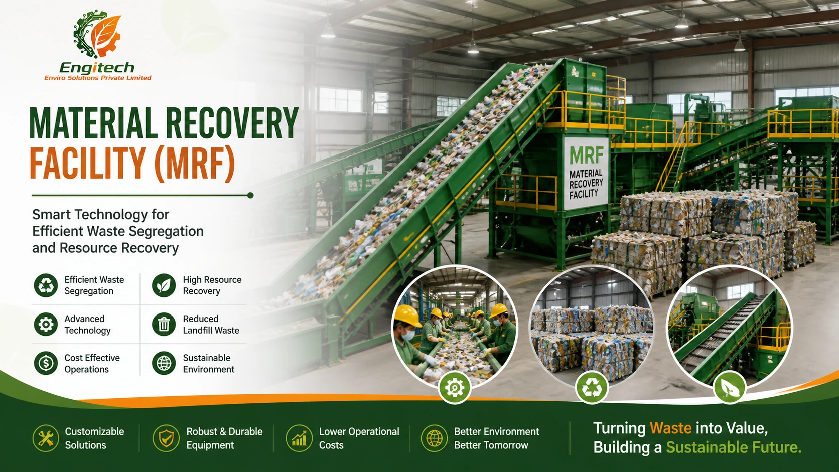 You are currently viewing What Is a Material Recovery Facility (MRF)? A Complete Guide to Waste Segregation and Resource Recovery Systems