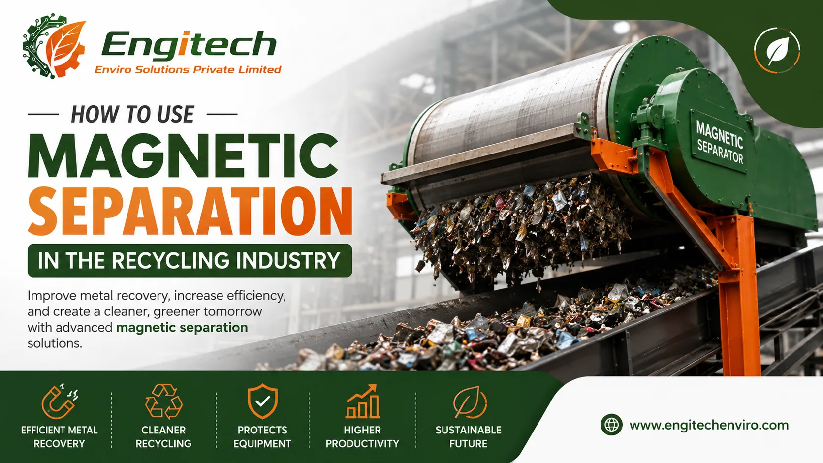 You are currently viewing How To Use Magnetic Separation In the Recycling Industry