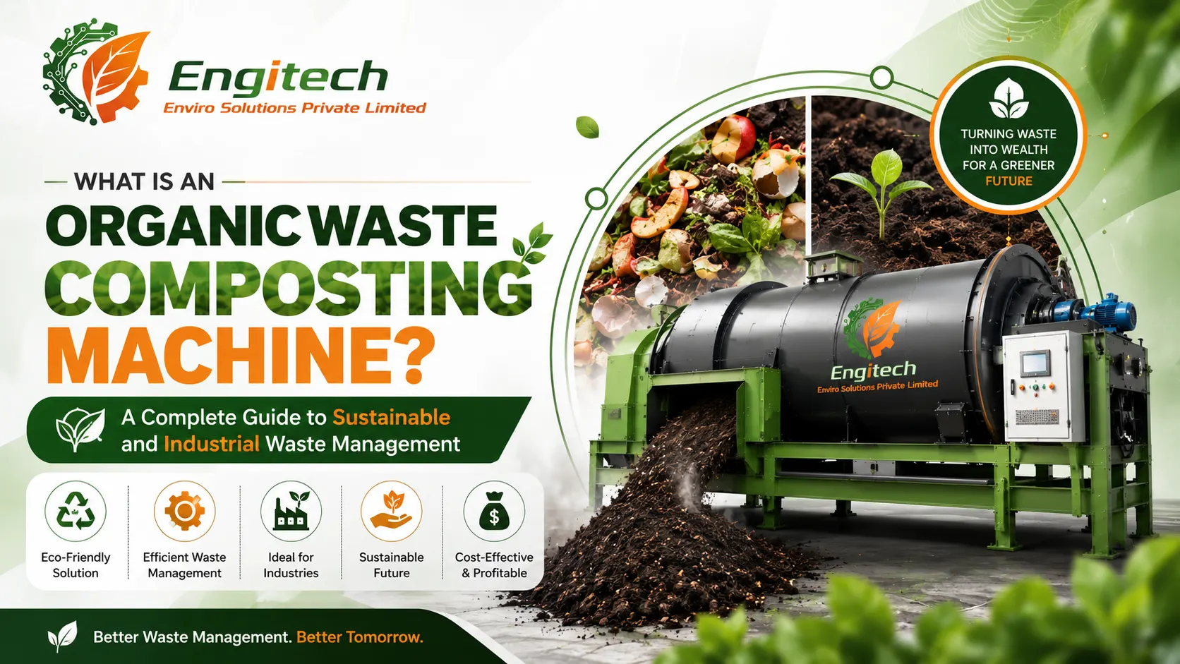 You are currently viewing What is an Organic Waste Composting Machine? A Complete Guide to Sustainable and Industrial Waste Management
