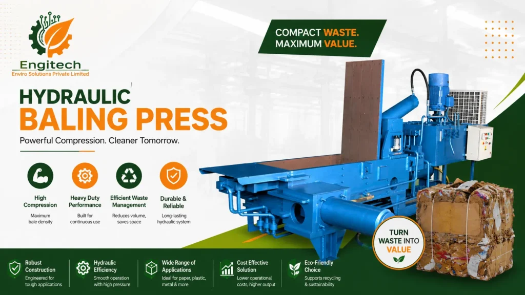 Hydraulic Baling Press