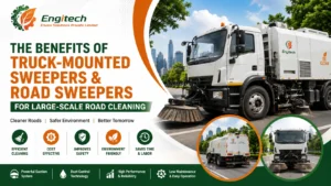 Read more about the article THE BENEFITS OF TRUCK MOUNTED SWEEPERS & ROAD SWEEPERS FOR LARGE-SCALE ROAD CLEANING