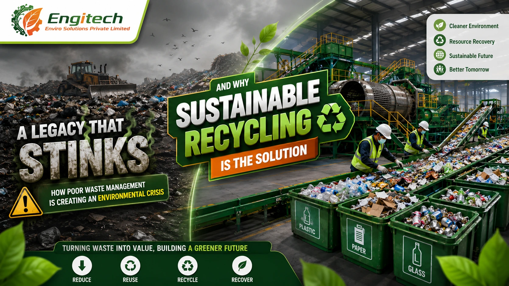 You are currently viewing A Legacy That Stinks: How Poor Legacy Waste Management Is Creating an Environmental Crisis and Why Sustainable Recycling Is the Solution